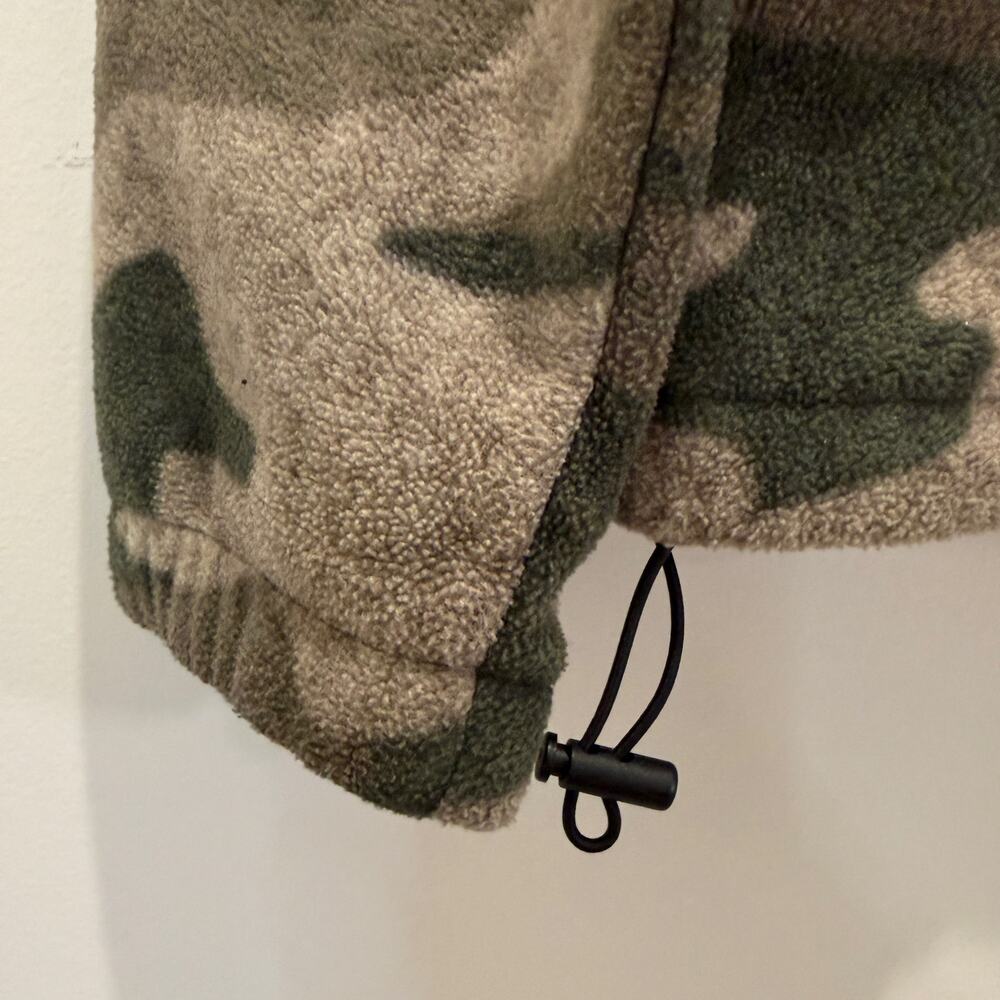 Columbia Full Zip Fleece Jacket Men’s Size XL Camouflage Green - Picture 6 of 8